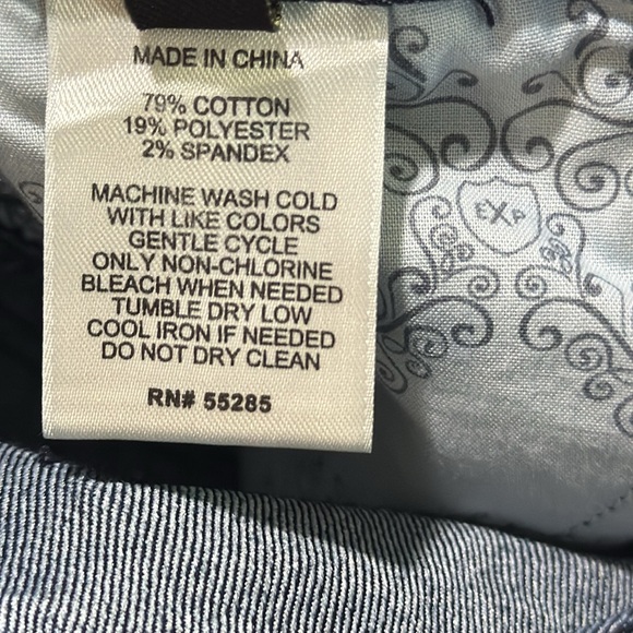 Express jeans flare bell bottom size 0 - Picture 5 of 7